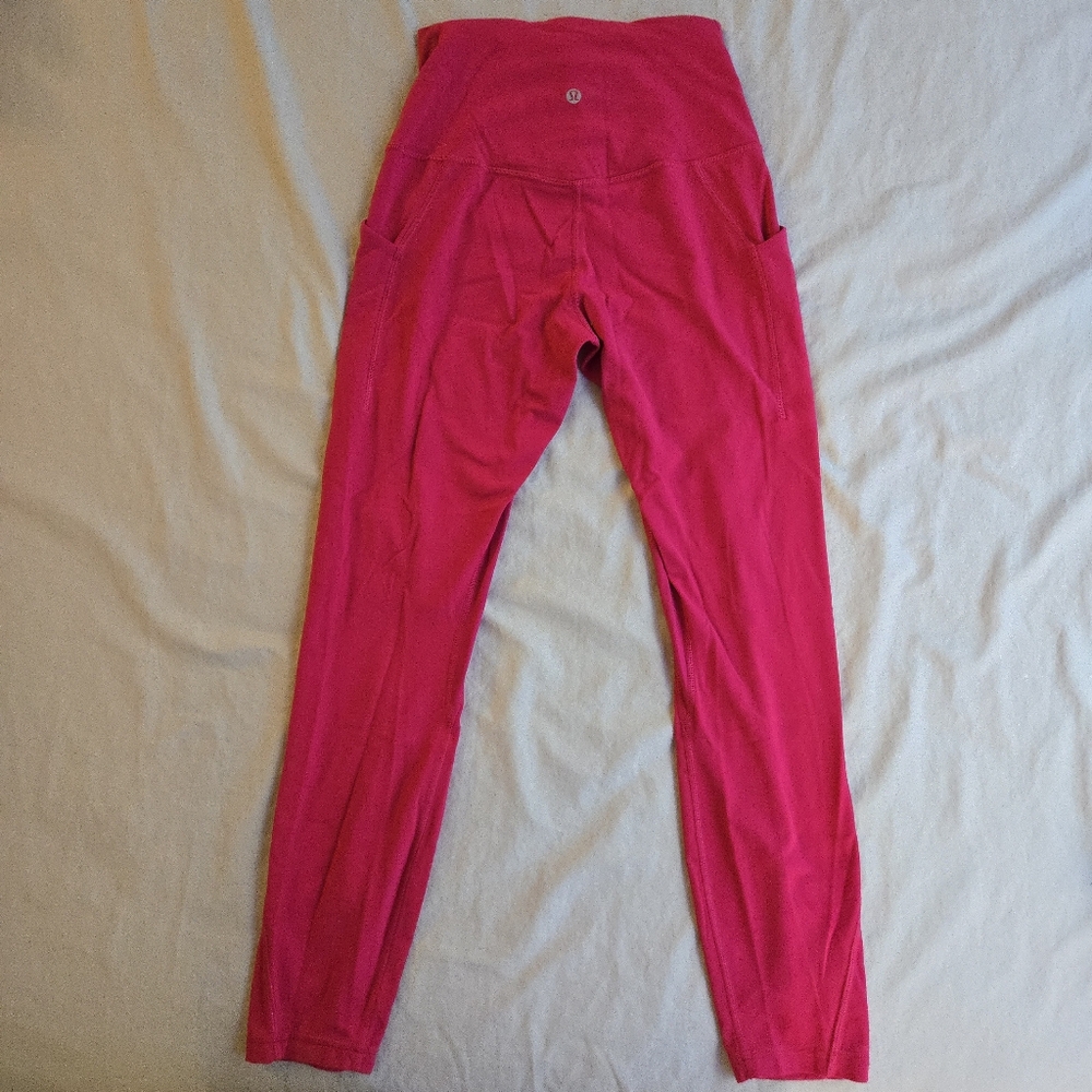 Lululemon Align High-Rise Pant with Pockets 25" Passionate Hot Pink - Picture 8 of 9